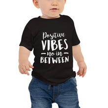 Load image into Gallery viewer, Positive Vibes Baby Jersey Short Sleeve Tee