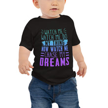 Load image into Gallery viewer, Chase My Dreams Baby Jersey Short Sleeve Tee