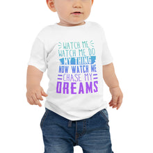 Load image into Gallery viewer, Chase My Dreams Baby Jersey Short Sleeve Tee