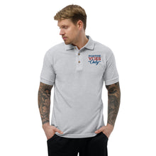 Load image into Gallery viewer, Positive Vibes Only Embroidered Polo Shirt