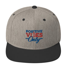 Load image into Gallery viewer, Positive Vibes Only Snapback Hat