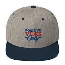 Load image into Gallery viewer, Positive Vibes Only Snapback Hat