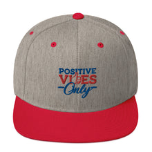 Load image into Gallery viewer, Positive Vibes Only Snapback Hat