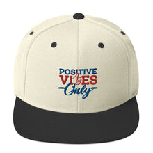 Load image into Gallery viewer, Positive Vibes Only Snapback Hat