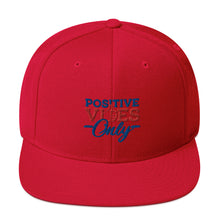 Load image into Gallery viewer, Positive Vibes Only Snapback Hat