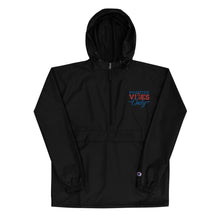 Load image into Gallery viewer, Positive Vibes Only Embroidered Champion Packable Jacket