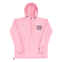 Load image into Gallery viewer, Positive Vibes Only Embroidered Champion Packable Jacket