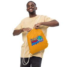 Load image into Gallery viewer, Change the World Organic cotton drawstring bag