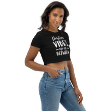 Load image into Gallery viewer, Positive Vibes Organic Crop Top