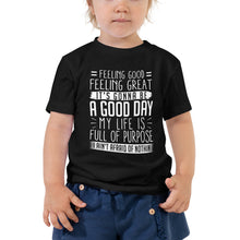 Load image into Gallery viewer, Good Day Toddler Short Sleeve Tee