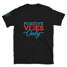 Load image into Gallery viewer, Positive Vibes Only Adult Short-Sleeve Unisex Cotton T-Shirt