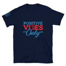 Load image into Gallery viewer, Positive Vibes Only Adult Short-Sleeve Unisex Cotton T-Shirt