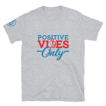Load image into Gallery viewer, Positive Vibes Only Adult Short-Sleeve Unisex Cotton T-Shirt