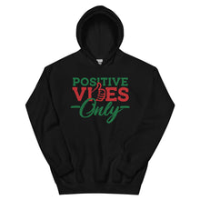 Load image into Gallery viewer, Positive Vibes Only Holiday Unisex Hoodie
