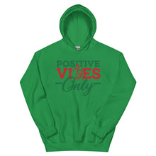 Load image into Gallery viewer, Positive Vibes Only Holiday Unisex Hoodie