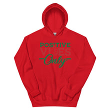 Load image into Gallery viewer, Positive Vibes Only Holiday Unisex Hoodie