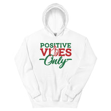 Load image into Gallery viewer, Positive Vibes Only Holiday Unisex Hoodie