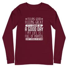 Load image into Gallery viewer, Good Day Unisex Long Sleeve Tee