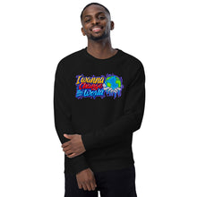 Load image into Gallery viewer, Change the World Unisex organic raglan sweatshirt