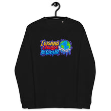 Load image into Gallery viewer, Change the World Unisex organic raglan sweatshirt