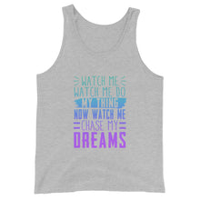 Load image into Gallery viewer, Chase My Dreams Unisex Tank Top