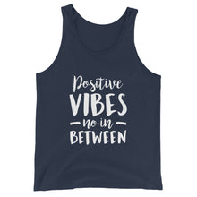Load image into Gallery viewer, Positive Vibes Unisex Tank Top