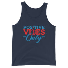 Load image into Gallery viewer, Positive Vibes Only Unisex Tank Top