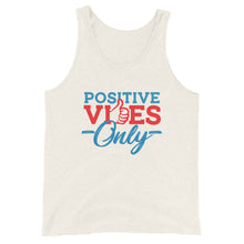 Load image into Gallery viewer, Positive Vibes Only Unisex Tank Top