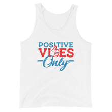 Load image into Gallery viewer, Positive Vibes Only Unisex Tank Top