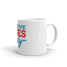 Load image into Gallery viewer, Positive Vibes Only White glossy mug