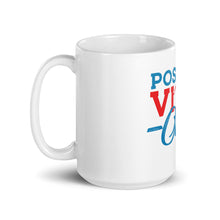 Load image into Gallery viewer, Positive Vibes Only White glossy mug