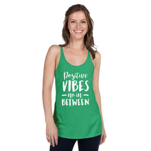 Load image into Gallery viewer, Positive Vibes Women's Racerback Tank