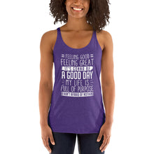 Load image into Gallery viewer, Good Day Women's Racerback Tank