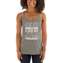 Load image into Gallery viewer, Good Day Women's Racerback Tank