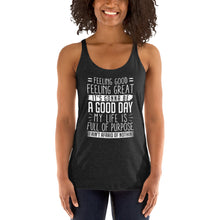 Load image into Gallery viewer, Good Day Women's Racerback Tank