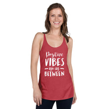 Load image into Gallery viewer, Positive Vibes Women's Racerback Tank