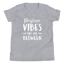 Load image into Gallery viewer, Positive Vibes Youth Short Sleeve T-Shirt