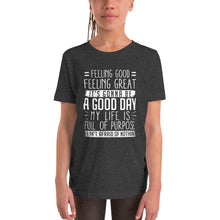 Load image into Gallery viewer, Good Day Youth Short Sleeve T-Shirt