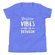 Load image into Gallery viewer, Positive Vibes Youth Short Sleeve T-Shirt