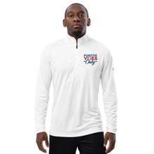 Load image into Gallery viewer, Positive Vibes Only Quarter Zip Pullover
