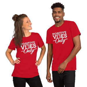 Positive Vibes Only B&W Unisex Soft T-Shirt