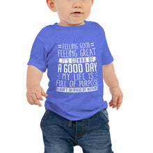 Load image into Gallery viewer, Good Day Baby Jersey Short Sleeve Tee
