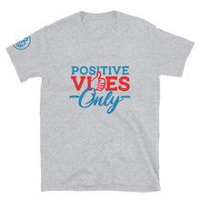 Load image into Gallery viewer, Positive Vibes Only Adult Short-Sleeve Unisex Cotton T-Shirt
