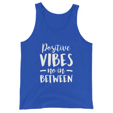 Load image into Gallery viewer, Positive Vibes Unisex Tank Top
