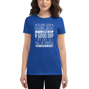 Good Day Women's short sleeve t-shirt