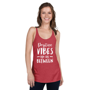 Positive Vibes Women's Racerback Tank