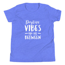 Load image into Gallery viewer, Positive Vibes Youth Short Sleeve T-Shirt

